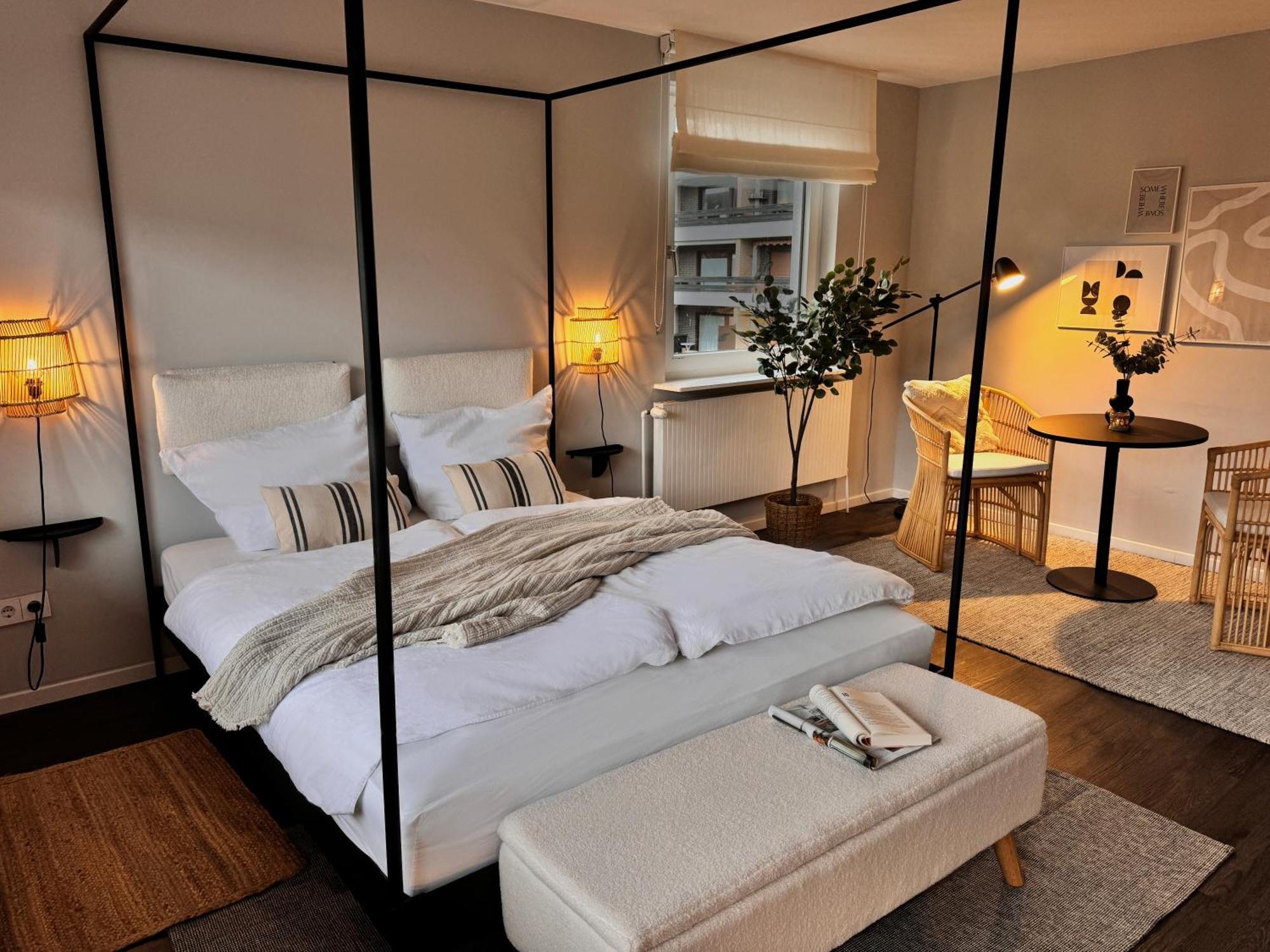 Seaside Rooms - Design-Apartment Mit Balkon & Parkplatz - Inklusive Strandkorb Direkt Am Wasser Und Spa & Sauna Saisonal Büsum Екстериор снимка